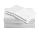 4-Piece Cotton Bed Set - White