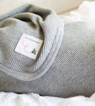 Cotton Baby Blankets - 2 Pack - Gray/Honeybee