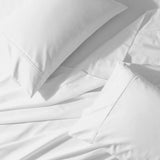 4-Piece Cotton Bed Set - White