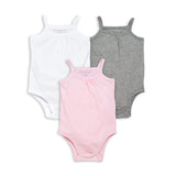 Baby Bodysuits - 3 Pack - Flower Design