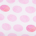 Long Sleeve Footless Pajamas - White/Pink Dots