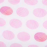 Long Sleeve Footless Pajamas - White/Pink Dots