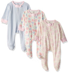 Onesie Pajamas - 3 Pack - Pink/Rose