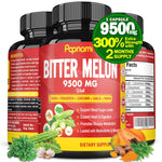 Organic Bitter Melon Fruit Extract Capsules - 9500mg