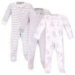 Onesie Pajamas - 3 Pack - Pink/Rose