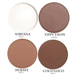 Refillable Eye Shadow Palette - Hot Chocolate