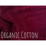 Cotton Muslin Throw Blanket - Burgundy/Red