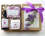 Handmade Bath and Body Set - Lavender