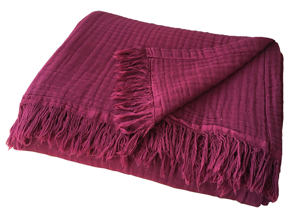 Blanket Color maroon - SINSAY - 1265Q-83X